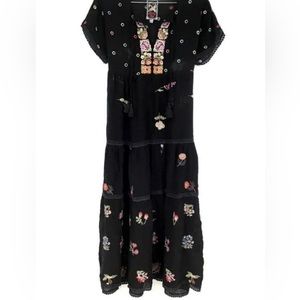 Johnny Was Botanical Dress XS